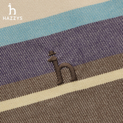 HAZZYS Women's Clothing 2025 Winter New Women's Plaid Commuting Casual Long-Sleeved Shirt Women's ASCSK1CDK21 Milky White IV S (155/80A 36)