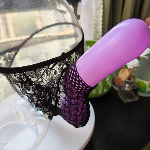 T-string men's sexy transparent opening breathable JJ bag T underwear U convex temptation bullet separation black short open short closed 1 piece each L