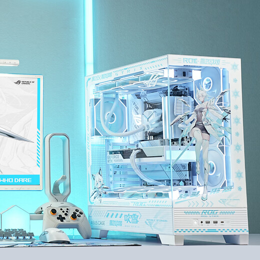 ASUS (ASUS) ASUS rog family bucket AMD Ryzen R5 9600X/RTX5060TI-16G game console 9700X+RTX5060 ASUS complete DIY assembly computer 9700X+RTX5060TI-16G丨Configuration eight