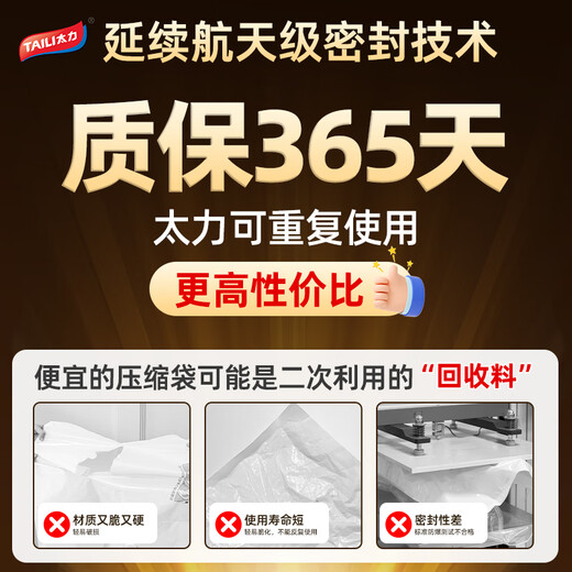 Taili Antibacterial Mother and Baby Travel Hand-rolled Storage Bag Vacuum Compression Suitcase Special for Clothes 3 Small 2 Large