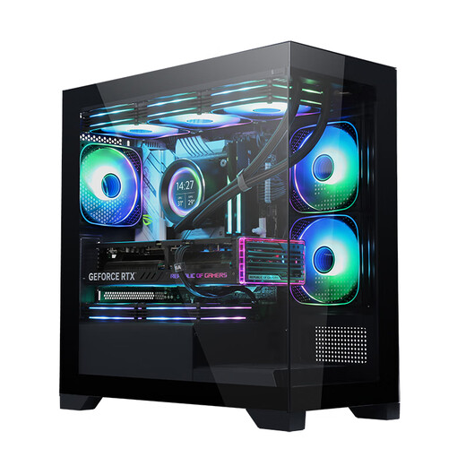 Sapphire AMD Ryzen R9 9800X3D host RX9070XT/RX9070GRE/RX9060XT Editing and design computer E-sports game live broadcast DIY desktop assembly machine Configuration 1 9800X3D/core display/16G