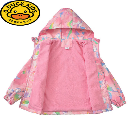 G.Duckkids La ropa de chicas de las niñas de tres en uno para niños para niñas para niñas de chicas de vellón más vellón