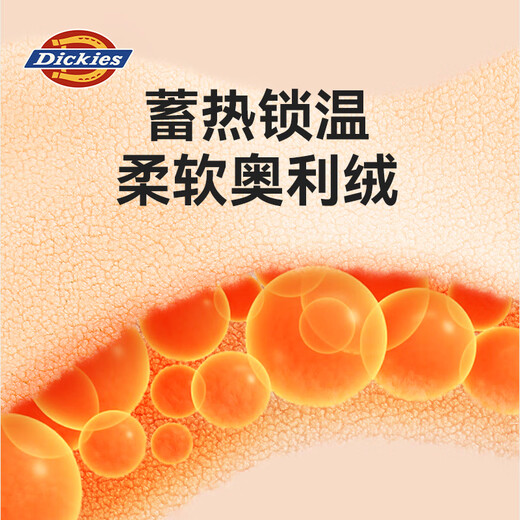 Dickies children's clothing children's sweatshirts plus velvet 2025 new boys' autumn and winter thickened warm tops girls' winter coats trendy