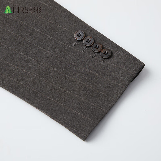 Shanshan suit men's slim business casual professional formal suit trousers striped wedding groom's wedding dress