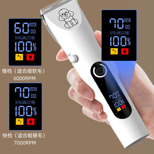 Pet shaver for trimming dogs and cats, special electric hair clipper for golden retrievers, Teddy pet hair clipper, standard + spare blade