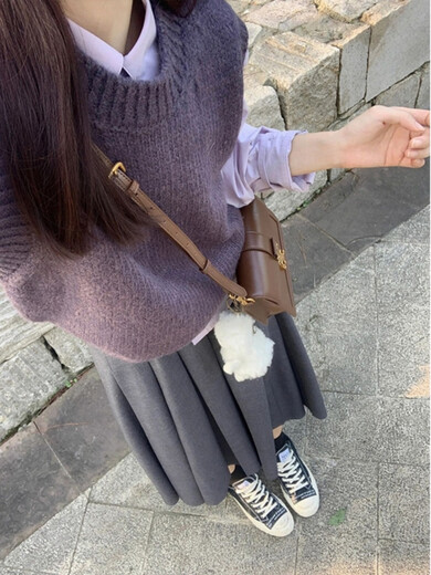 Xiaohongshu's popular early autumn Korean clothing salt-based Korean drama complete set 2025 super hot three-piece set unique and beautiful autumn single shirt top Korean style spring clothing matching one S Recommended 80-95Jin Jin equals 0.5kg Self-made factory high-quality goods One size fits all