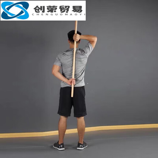 ZKHE Hanouli Yoga Pilates training equipment evaluation stick spine stick fitness stick rehabilitation wooden stick body stick 1.2 thick 2.3 cm paulownia long 1 meter