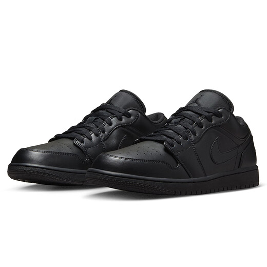 Jordan men's casual shoes Jordan Black Warrior AJ1 JORDAN 1 cushioning sneakers 553558-093 black 43