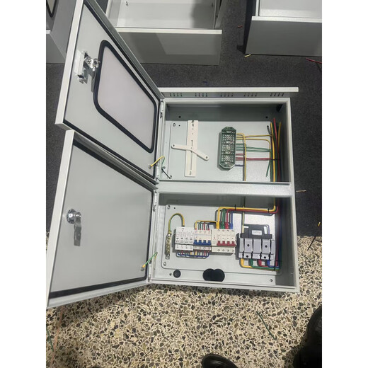 Photovoltaic grid-connected distribution box photovoltaic power access box 10305080100KW residual power grid-connected box 10-30KW (without meter) stainless steel 0.8mm