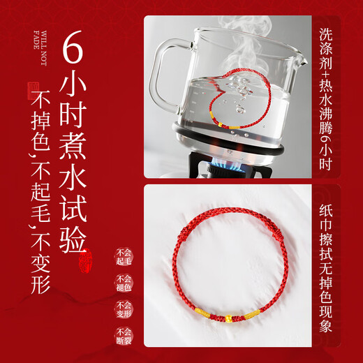 ALLOVE Year of the Horse, Zodiac Year, Red Rope, Women's Silver Bracelet, Transfer Bead Anklet, New Year's Day, Valentine's Day Gift for Girlfriend's Birthday