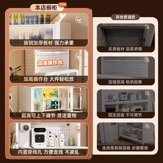 Yingyan baby feeding table storage cabinet baby products storage rack multi-functional floor-standing multi-layer large capacity storage cabinet five layers white fully equipped length 60cm-formaldehyde-free