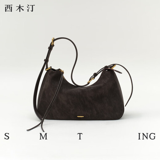 Ximuting Nuanyang Tote Bag 2025 New Handbag Bag Women Small One-shoulder Crossbody Bag Commuting Women's Bag Light Luxury Warm Camel Brown (Excluding Pendants)