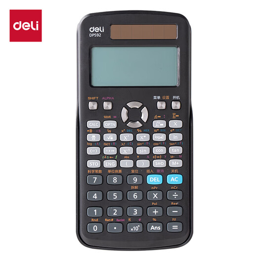 Deli DP592 Function Calculator (Black) (Taiwan)