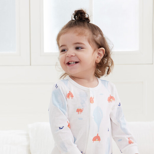 YEEHOO baby clothes, newborn onesies, men's and women's 100% combed cotton infant home crawling clothes, four seasons