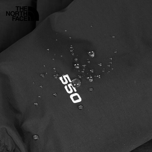 The North Face Down Jacket Men's 550 Puff Goose Down Water-Repellent Outdoor Versatile Warm and Comfortable 25th Autumn and Winter New | 8GKG JK3/Cosmic Black M /170