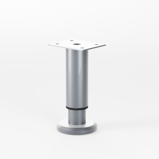 Gemus adjustable support feet stainless steel punch-free lift table leg bracket furniture feet coffee table sofa legs bed legs heightening stainless steel 8cm-11cm adjustable