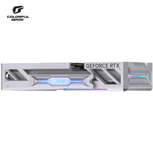 Colorido RTX 5070 Tomahawk Ultra Advanced Silver Shark Vulcan OC 12GB GDDR7 DLSS 4 E-sports diseño de juegos de persecución ligera tarjeta gráfica de computadora RTX 5070 White Vulcan OC