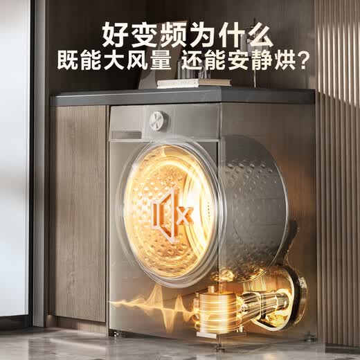 LittleSwan Wasch- und Trocknungsset 10 kg Frequenzumwandlungs-Trommelwaschmaschine Niedertemperatur-Wärmepumpe Trocknungswasser Zauberwürfel Kaltwasserwaschen Kreuzfahrtsterilisation Intelligente Lieferung Xiaowumei/Ultra-Mikroblasenreinigung/Doppelfrequenzumwandlungs-Wärmepumpe 83+VH83MAX