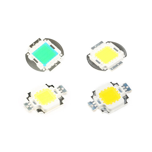 YourCee10W/20W/30W/50W/100W high-power LED lamp beads double gold wire high brightness positive white light integrated light source 10W_positive white light No Specifications