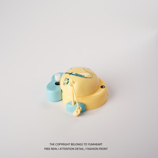 Banbeizhi children's fishing toys electric rotating mini portable travel fishing machine doll machine fishing bag early education toys fishing machine yellow
