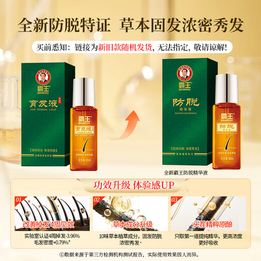 Bawang hair growth solution 60ml prevents hair loss and nourishes hair follicles, hairline, and scalp nutrition for men and women.