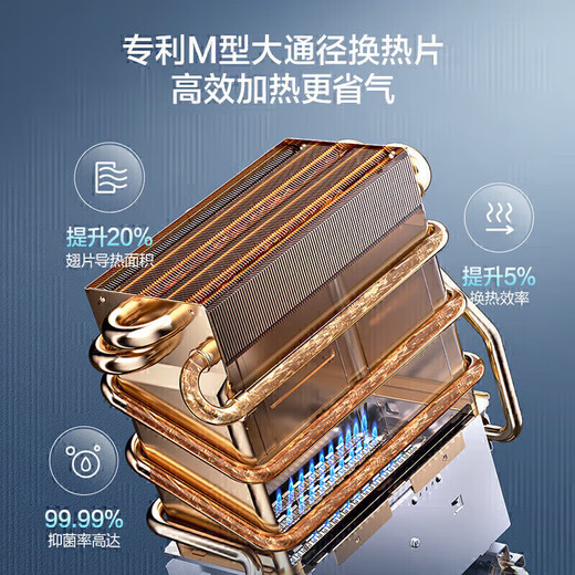 Vanward Small Universe 13BE1 15% national subsidy 13 liters of gas water heater natural gas water gas dual-adjustable constant temperature household gas-saving anti-freeze forced exhaust type trade-in