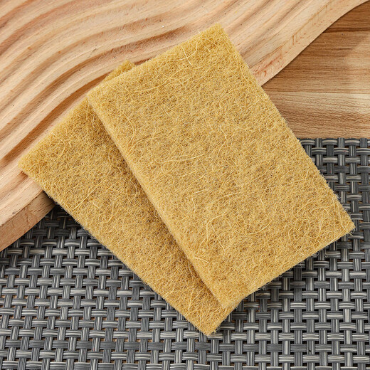 Scouring pad kitchen cleaning rag sisal coconut palm scouring pad emery scouring pad natural plant fiber sisal scouring pad one piece