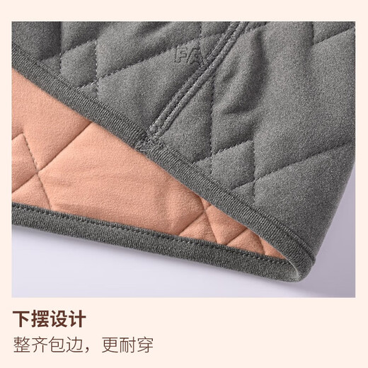 马克华菲（MARK FAIRWHALE）儿童校服神器男女童保暖套装2025新款冬季羊毛中大童马甲棉裤 纯色粉色+纯色粉色 140