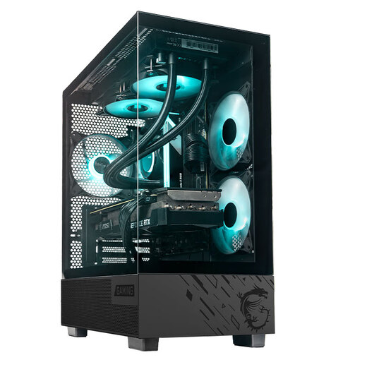 MSI AMD Ryzen 5 9500F/RTX5060/RX5060TI Mainstream gaming machine High-performance e-sports assembly computer Configuration 2 9500F/32G+IT