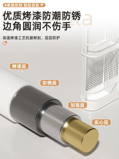 YWZR Umbrella Place Rack Umbrella Storage Rack Home Door Umbrella Rack Storage Rack Umbrella Bucket Entry Door Umbrella New Upgrade - Elegant White Extra Large