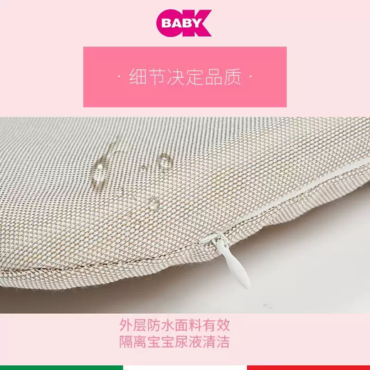 Olababyokbaby baby diaper pad massage touch pad care baby products changing table pad bathtub bracket accessories white 59x42cm
