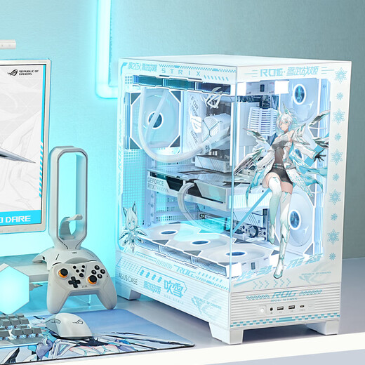 ASUS (ASUS) ASUS rog family bucket AMD Ryzen R5 9600X/RTX5060TI-16G game console 9700X+RTX5060 ASUS complete DIY assembly computer 9700X+RTX5060TI-16G丨Configuration eight