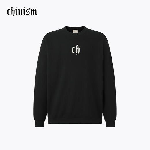 CHINISMCH卫衣男美式高街宽松套头情侣上衣重磅经典版圆领卫衣SC20071016