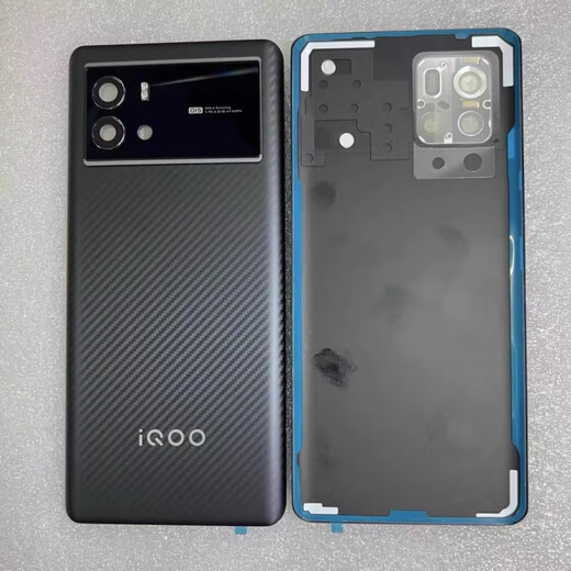 Suitable for iqoo9 original glass back cover battery cover iqoo9Pro original mobile phone back case rear screen tempered glass iqoo9 original disassembled back cover sharp single back cover