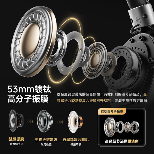 IKF V11 Max JD exclusive four-mode gaming headset head-mounted wireless competition 7.1 Bluetooth wired FPS dedicated positioning delta fearless contract black gold