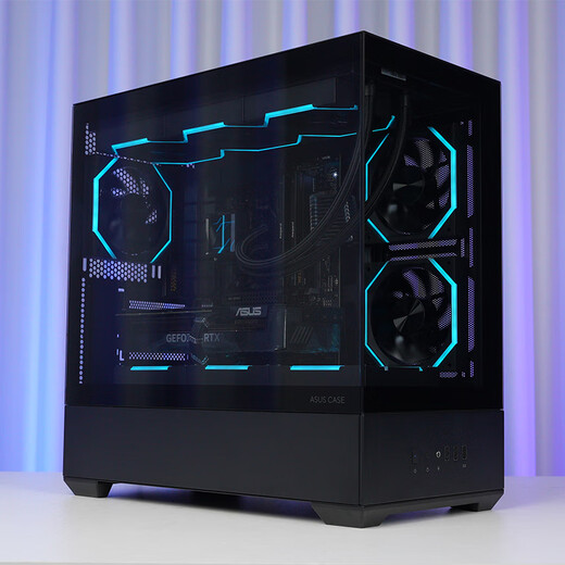 ASUS TUF AMD 7800X3D/9800X3D/5060TI/5070TI/5080 ROG family bucket official subsidy assembly computer game AI host DIY complete machine configuration ten 9800X3D+5060Ti