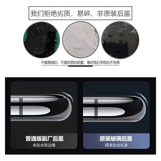 Vivo brand original suitable for vivoX80 original disassembly back cover glass original battery cover rear shell rear screen