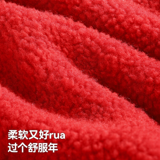 BETUS Baby New Year's Sweater 2025 Winter Men's and Women's Baby Pullover Thickened Warm Polar Fleece Children's Sweater