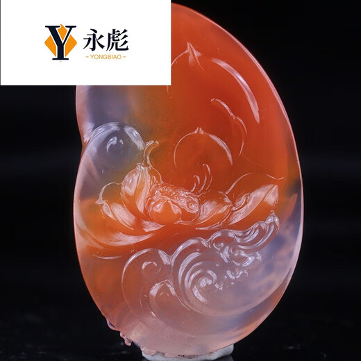 Yongbiao Youshu Nan Red Agate Pendant Su Gong Bingpiao Valentine's Day Valentine's Day gift for male and female friends