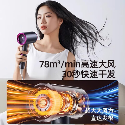 The same type of hair dryer has low power and does not hurt hair. Negative ion hammer hair dryer for hair salons. Special for student dormitories. Household cold and hot air for hair. Silent negative ions without tripping. 800 platinum. Special for dormitories without tripping.