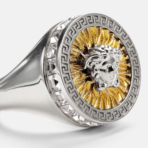 VERSACE/Versace End of Season Sale Men's Icon Ring 4J160 19