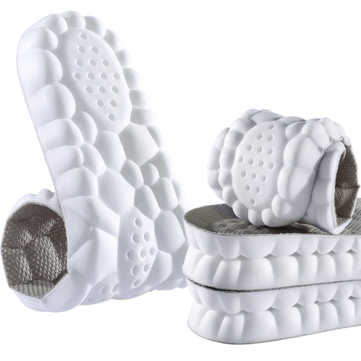 Bonnie family 2 pairs of sports insoles for men soft elastic shock-absorbing station long-lasting thickened running sports special insoles for women winter