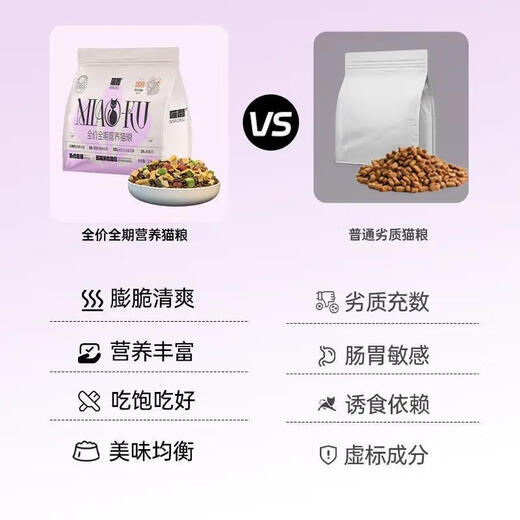 Dupao chicken, duck, beef, fish, Meow cool freeze-dried cod cat food, chicken, full price, full-term nutrition, high protein, universal cat staple food, five meat sources + 10 pieces of freeze-dried + fish oil, containing 13% freeze-dried, 2.5kg/5Jin, Jin is equal to 0.5kg, high, double the nutrition