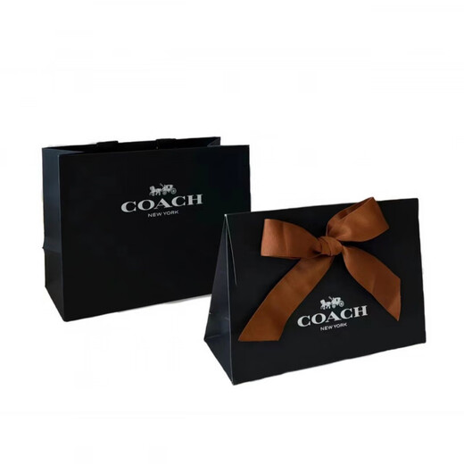 COACH Carriage Pattern 100 Little Cashmere Scarf Unisex Couple Style Red Red F Default Packaging