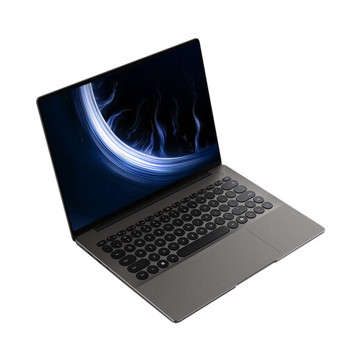 WIKO Hi MateBook 14 Ryzen 200 Series Huawei Intelligent Selection of Thin and Light Laptops AMD Ryzen 7 H 255 32G 1T Extreme Night Gray Round Keyboard