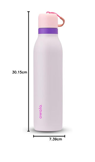 Owala FreeSip Twist Stainless Steel Insulated Sports Bottle Large Capacity Straw Cup About 710ml