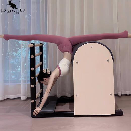 Kangaroo (DAISHU) Beautiful Yoga Wear Set for Women High-end 2025 New Fitness Clothes Sports Vest Pilates Training Top Set Wild Rose Bra + Wild Rose Pants L (112-126 Jin Jin equals 0.5 kg)