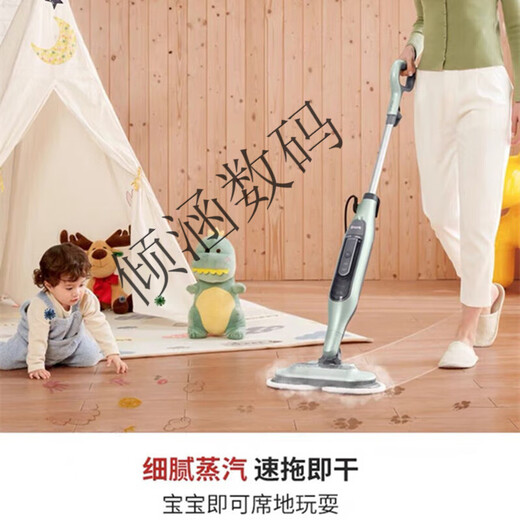 鲨客高温蒸汽洗地机T21d/P4电动拖把自动拖地清洁机T31 P36标配 (2块布+晒单送2块布)