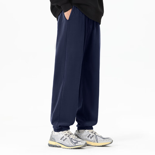 Jeanswest Polar Fleece Sweatpants Unisex Style 2025 Autumn and Winter Teenagers Students' Thickened Velvet Leggings Sports and Leisure Sweatpants Olive Green (Solid Color) L (175) (Priority for collection and purchase)