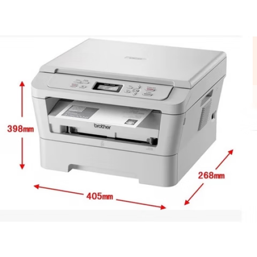 Brother 7055 black and white laser printer receipt/ID card one-touch copy and scan multi-function machine Brother 7055/7057 package one computer printing